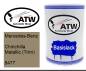 Preview: Mercedes-Benz, Chinchilla Metallic (Trim), 8477: 500ml Lackdose, von ATW Autoteile West.